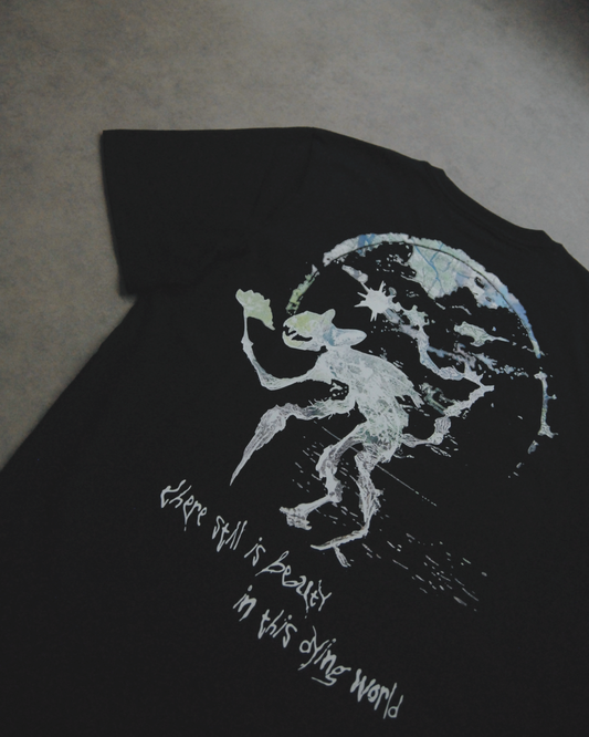 "ANOTHER WORLD" SHIRT BLACK
