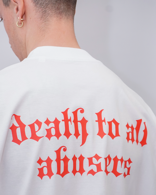 ITSADISASTA BLUT WHITE SHIRT RED