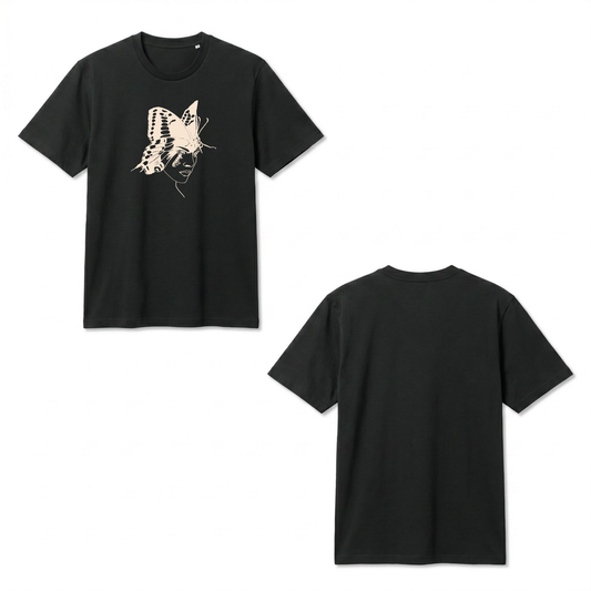 "BUTTERFLY" SHIRT BLACK