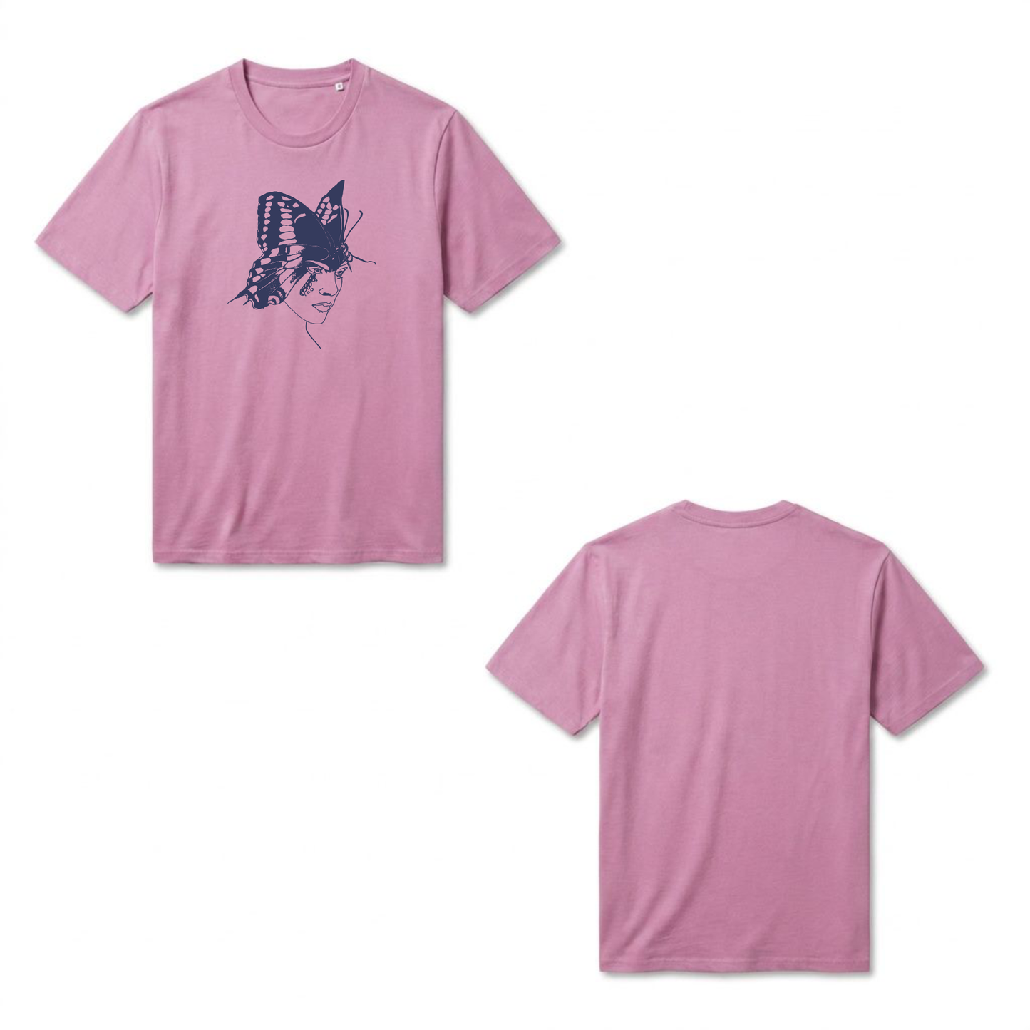 "BUTTERFLY" SHIRT PINK