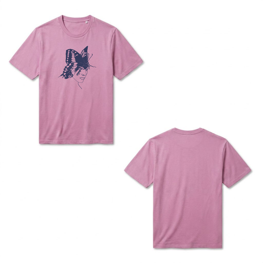 "BUTTERFLY" SHIRT PINK