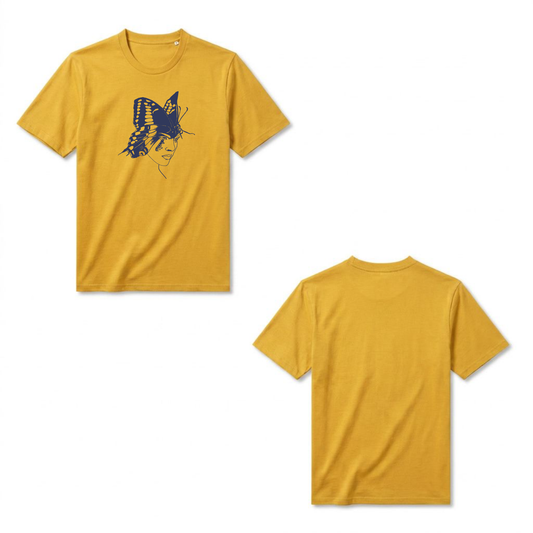 "BUTTERFLY" SHIRT YELLOW