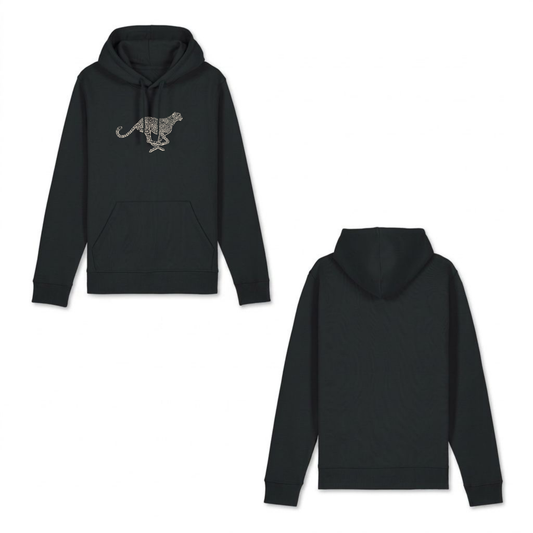 "GEPARD" HOODIE BLACK