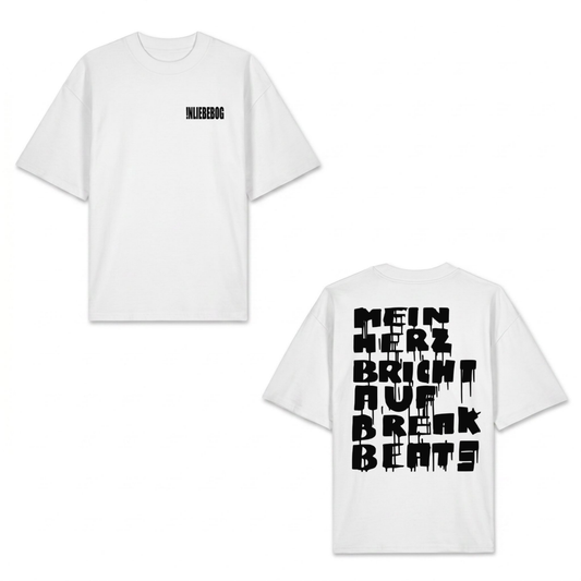"!NLIEBEBOG" SHIRT WHITE/BLACK
