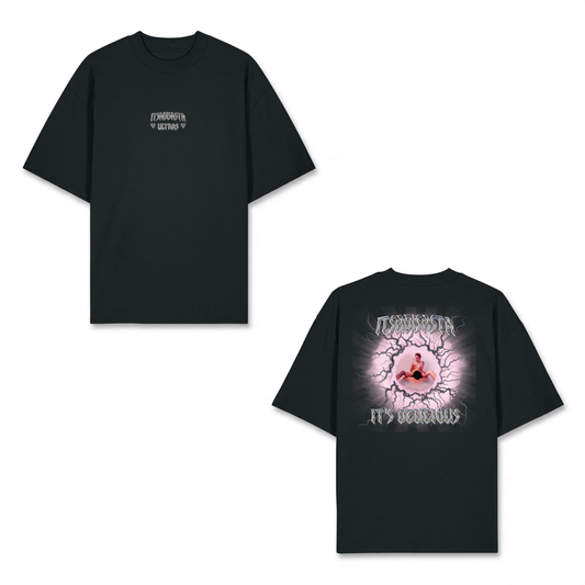 ITSADISASTA ITSDELICIOUS SHIRT BLACK