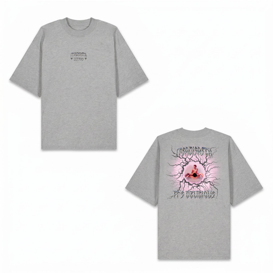 ITSADISASTA ITSDELICIOUS SHIRT GREY