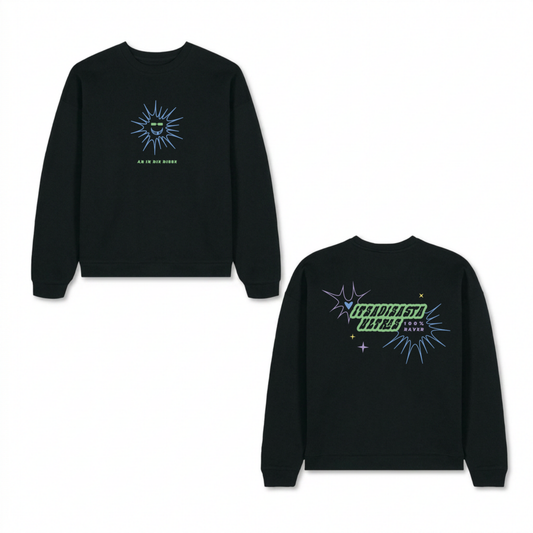 ITSADISASTA ULTRAS CREWNECK BLACK