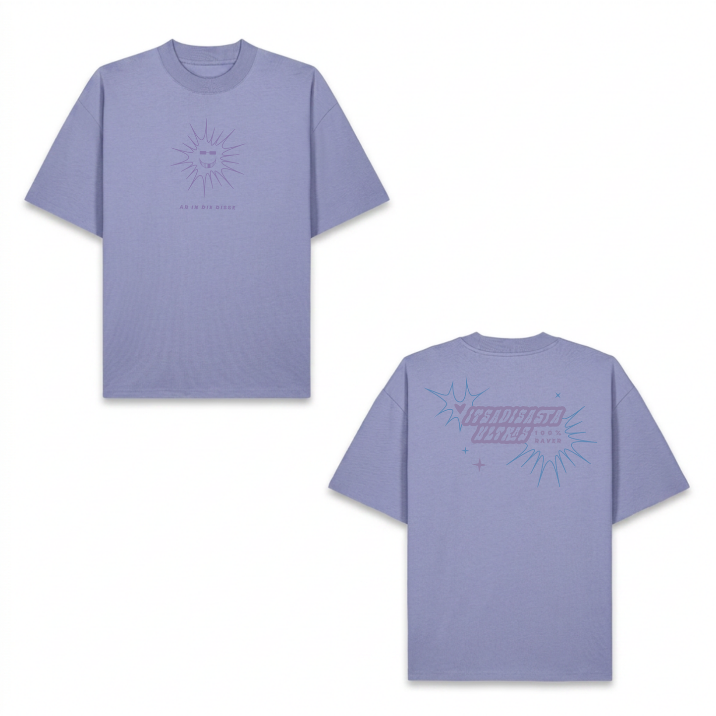 ITSADISASTA ULTRAS PURPLE SHIRT