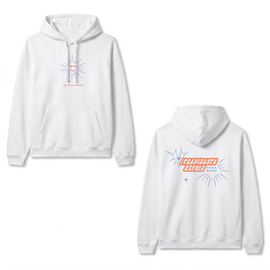ITSADISASTA ULTRAS HOODIE WHITE