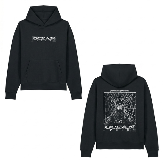 OCEAN PARK HOODIE WHITE PRINT