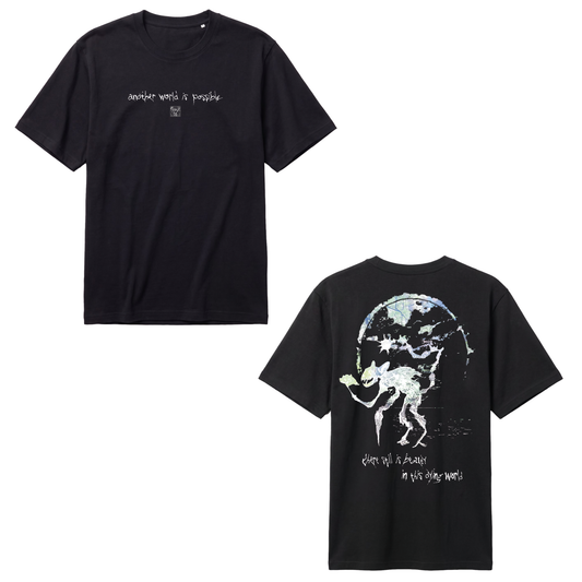 "ANOTHER WORLD" SHIRT BLACK
