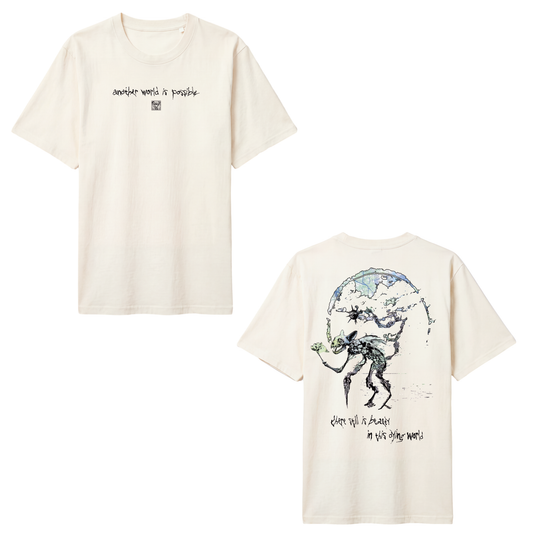 "ANOTHER WORLD" SHIRT CREME