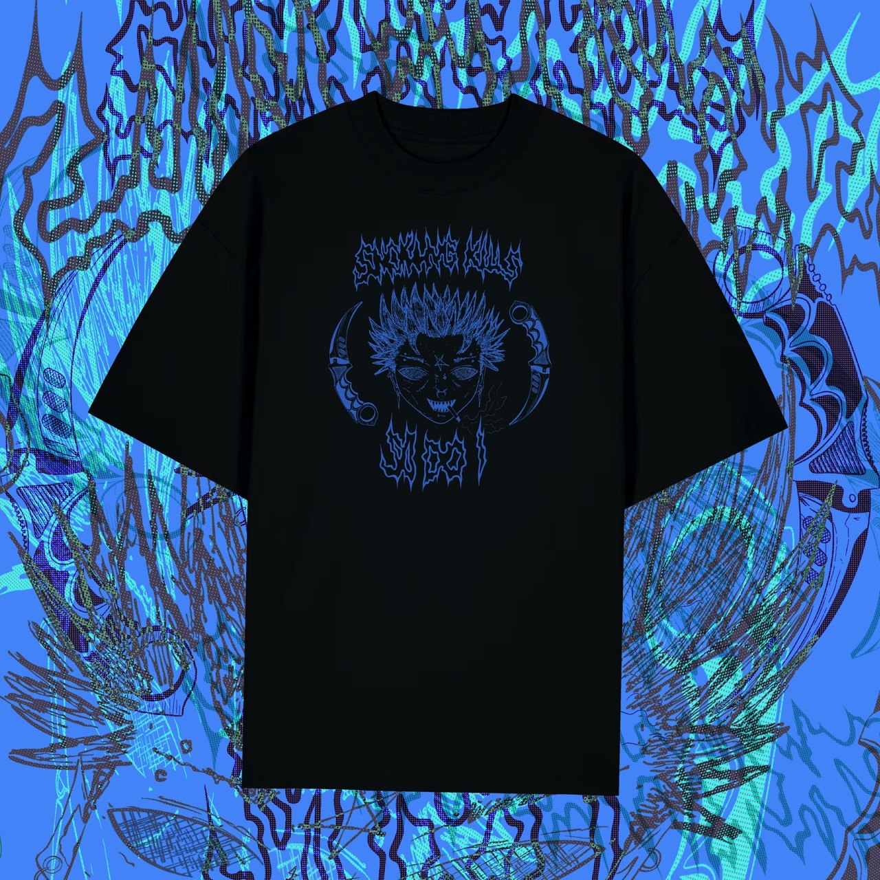 BLAZE OUT BLUE